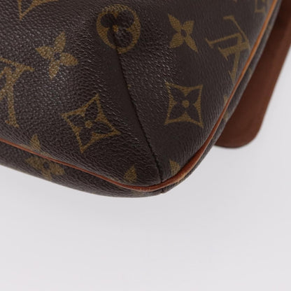 Louis Vuitton Musette Salsa Handbag Monogram Canvas, BROWN, CANVAS, Shoulder bag