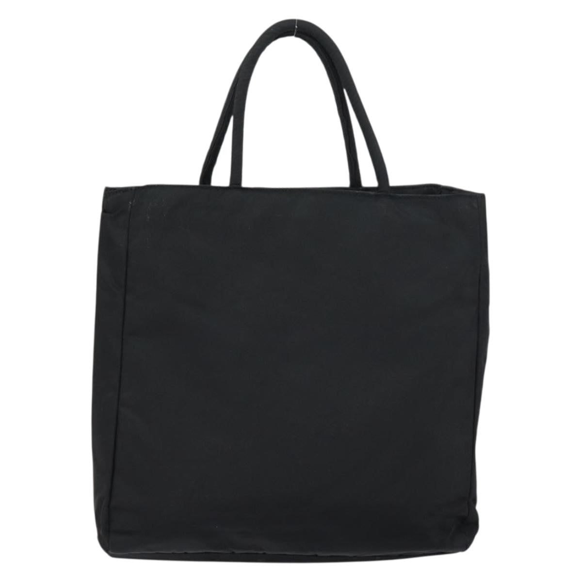 Prada Vintage Tote Nylon, BLACK, NYLON, Tote bag
