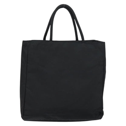 Prada Vintage Tote Nylon, BLACK, NYLON, Tote bag