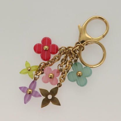 Louis Vuitton Pop Flowers Bag Charm Enamel with Metal, MULTICOLOUR, METAL, Charms and Keychains