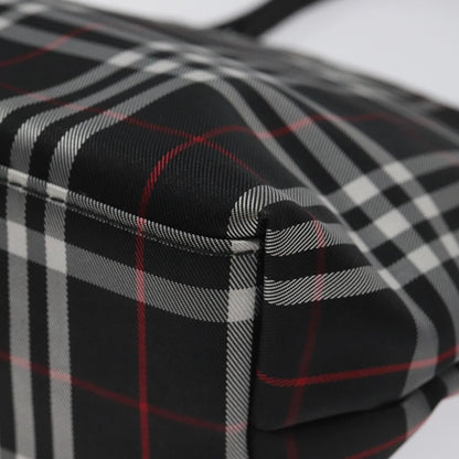 Burberry Nova Check Tote Nylon, Black, Nylon, Handbag