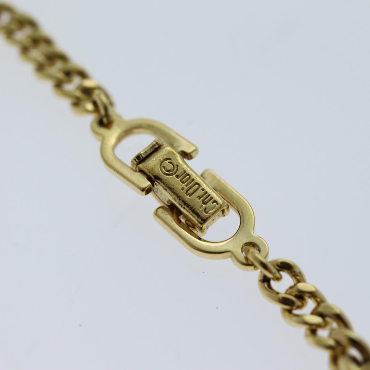 Christian Dior CD Logo Bracelet Metal, GOLD, METAL, Bracelet