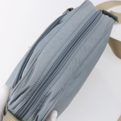 Prada Front Pocket Camera Bag Tessuto, BLUE, NYLON, Shoulder bag