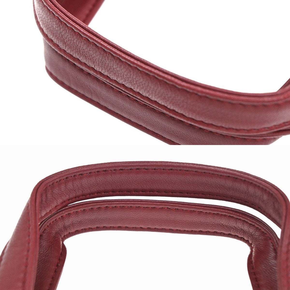 Loewe Anagram Tote Suede, RED, SUEDE, Tote bag