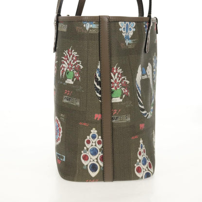 Bvlgari Tote bag Leather, GRAY, LEATHER, Tote bag