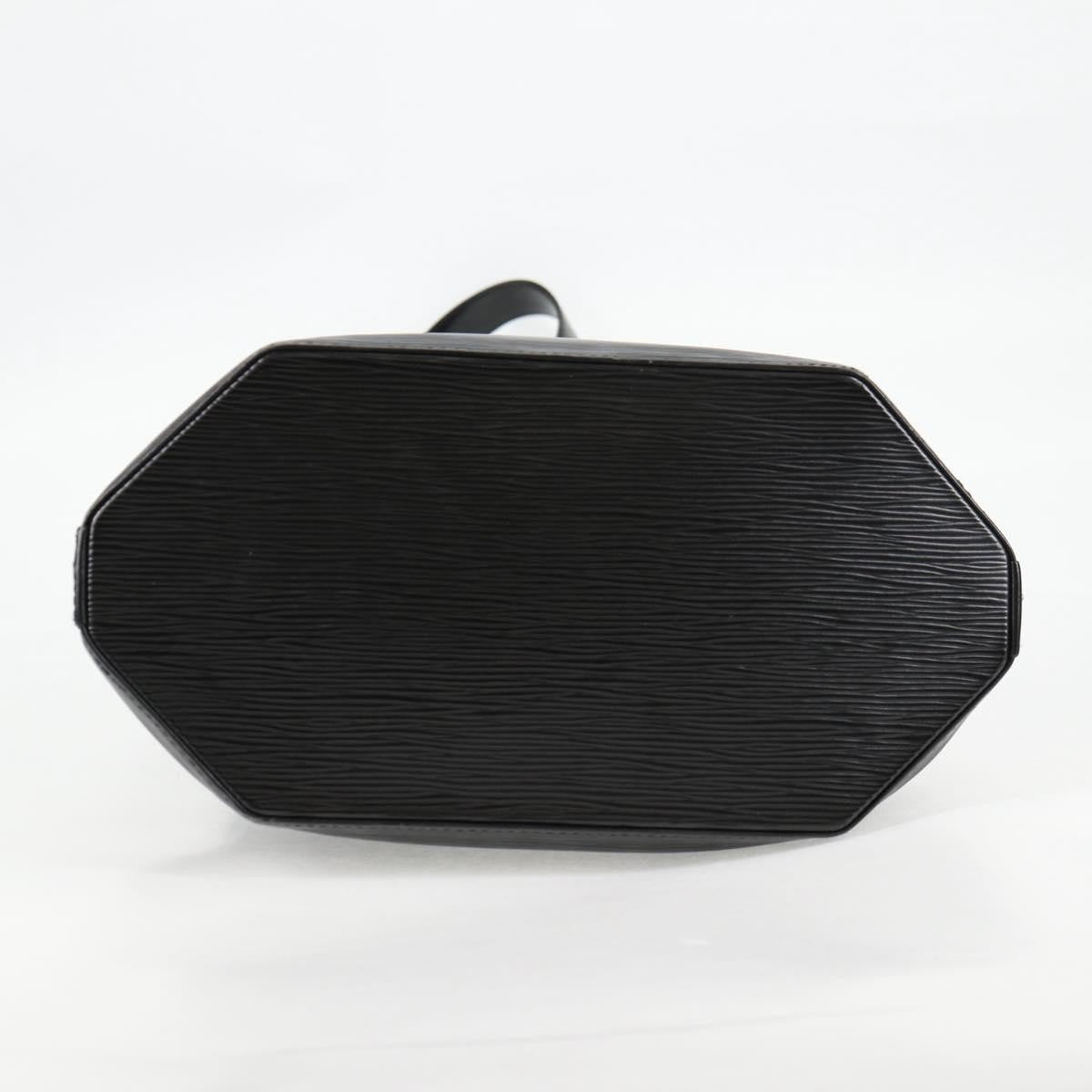 Louis Vuitton Vintage Sac d'Epaule Handbag Epi Leather, BLACK, LEATHER, Shoulder bag