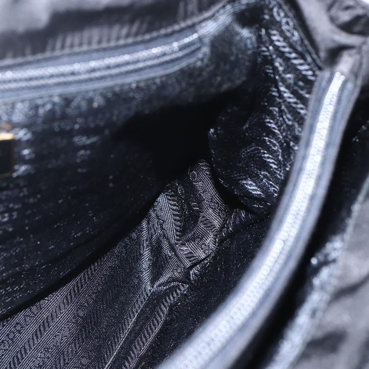 Prada Vintage Tote Nylon, BLACK, NYLON, Tote bag