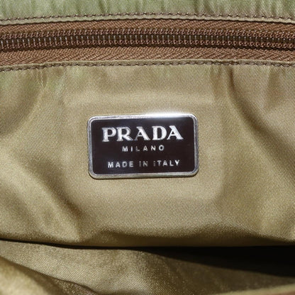 Prada Vintage Tote Tessuto, GREEN, NYLON, Tote bag