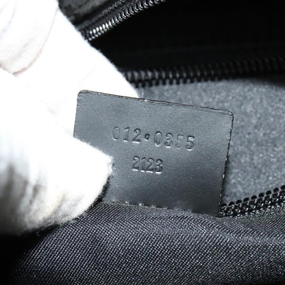 Gucci Vintage Boston Bag GG Canvas, BLACK, CANVAS, Travel bag