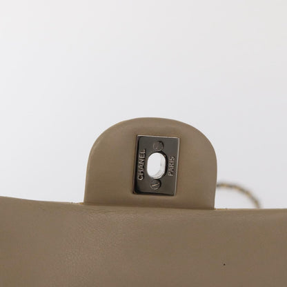 Chanel Vintage Classic Single Flap Bag Quilted Patent, YELLOW, PATENT_LEATHER, Shoulder bag