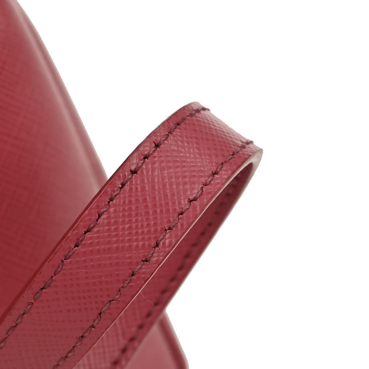 Prada Double Zip Lux Tote Saffiano Leather, PINK, LEATHER, Handbag