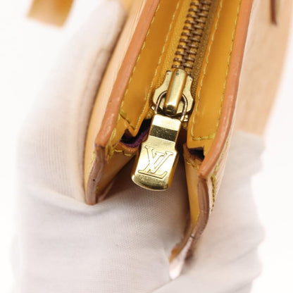 Louis Vuitton Saint Jacques Handbag Epi Leather, YELLOW, LEATHER, Handbag
