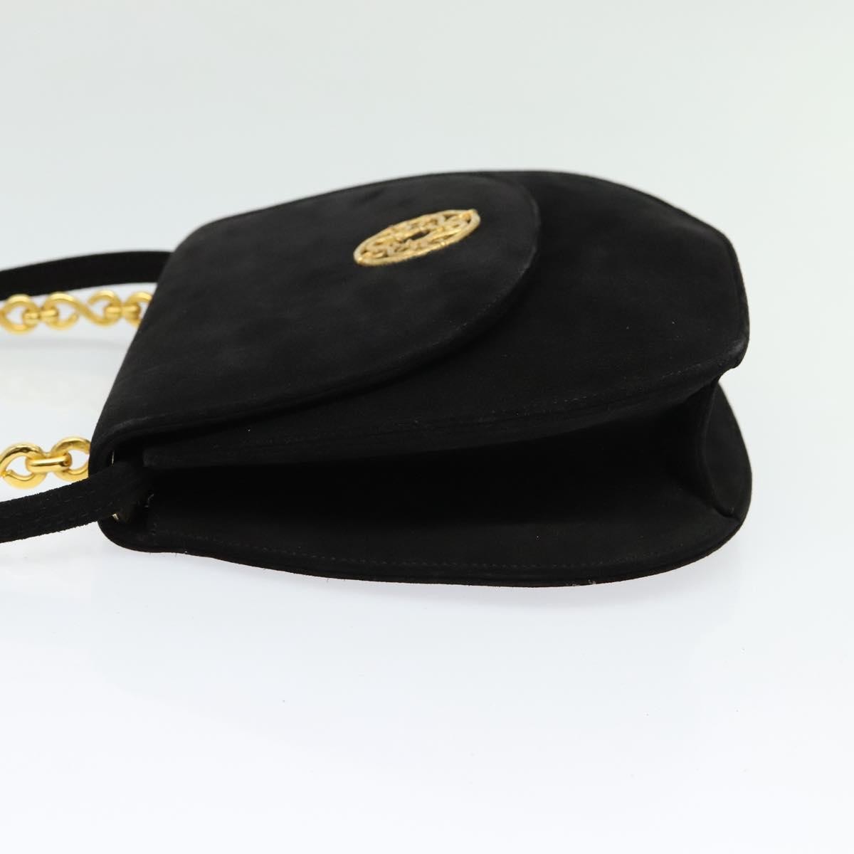 Celine Handbag Suede, BLACK, SUEDE, Handbag