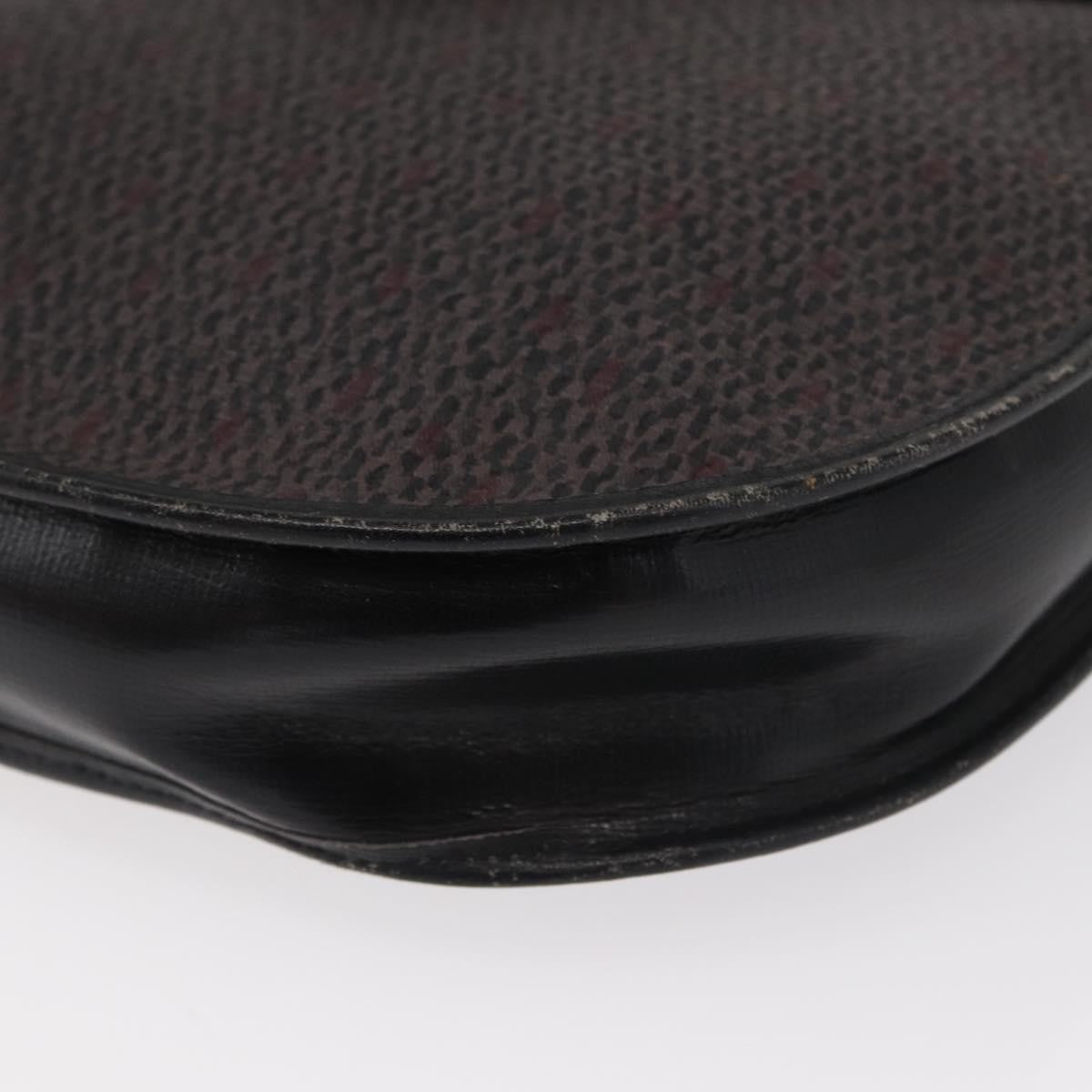 Saint Laurent Vintage Shoulder Bag Canvas, BLACK, CANVAS, Shoulder bag