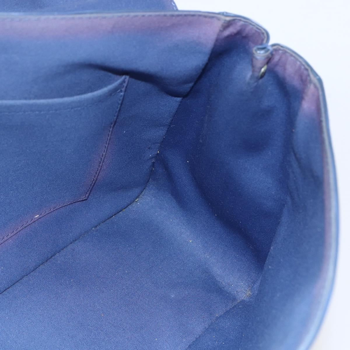 Louis Vuitton Segur Handbag Epi Leather, BLUE, LEATHER, Handbag