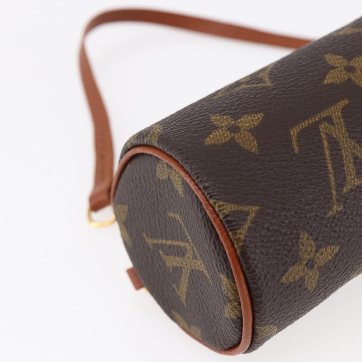 Louis Vuitton Papillon Pochette Monogram Canvas, BROWN, CANVAS, Handbag