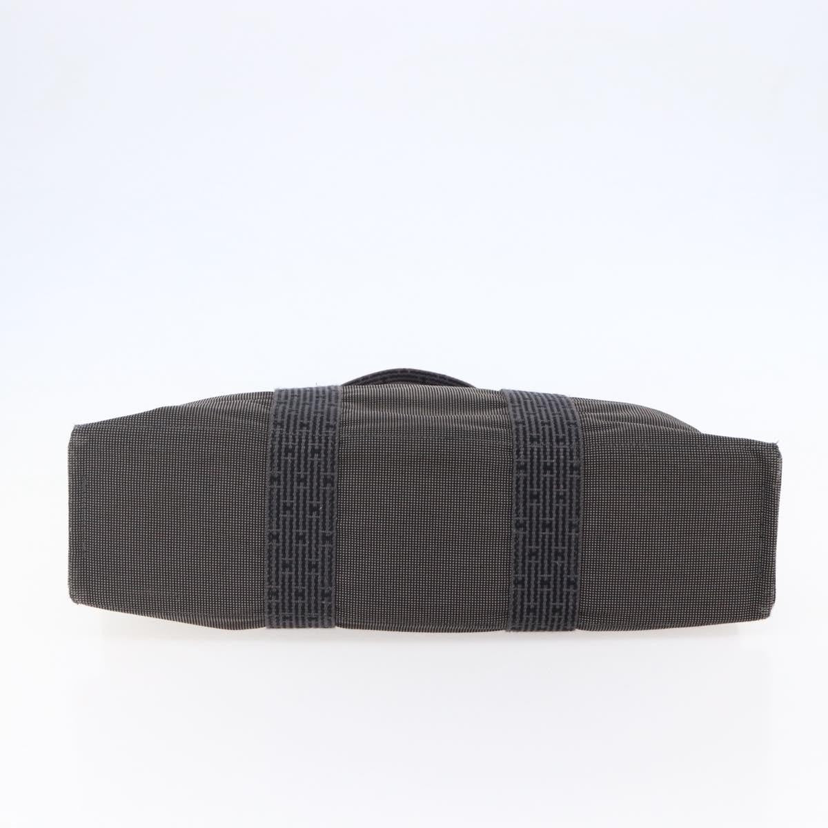 Hermes Fourre Tout Tote Canvas, GRAY, CANVAS, Tote bag