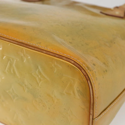 Louis Vuitton Houston Handbag Monogram Vernis, BEIGE, PATENT_LEATHER, Tote bag