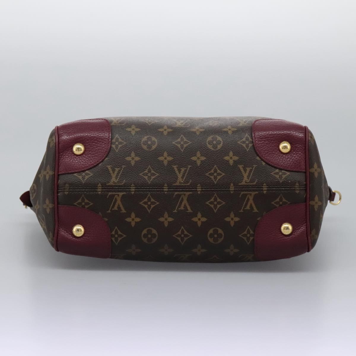 Louis Vuitton Estrela NM Handbag Monogram Canvas with Leather, PURPLE, CANVAS, Handbag