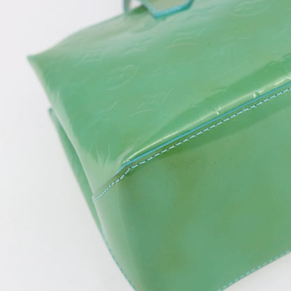 Louis Vuitton Wilshire Handbag Monogram Vernis, BLUE, PATENT_LEATHER, Handbag