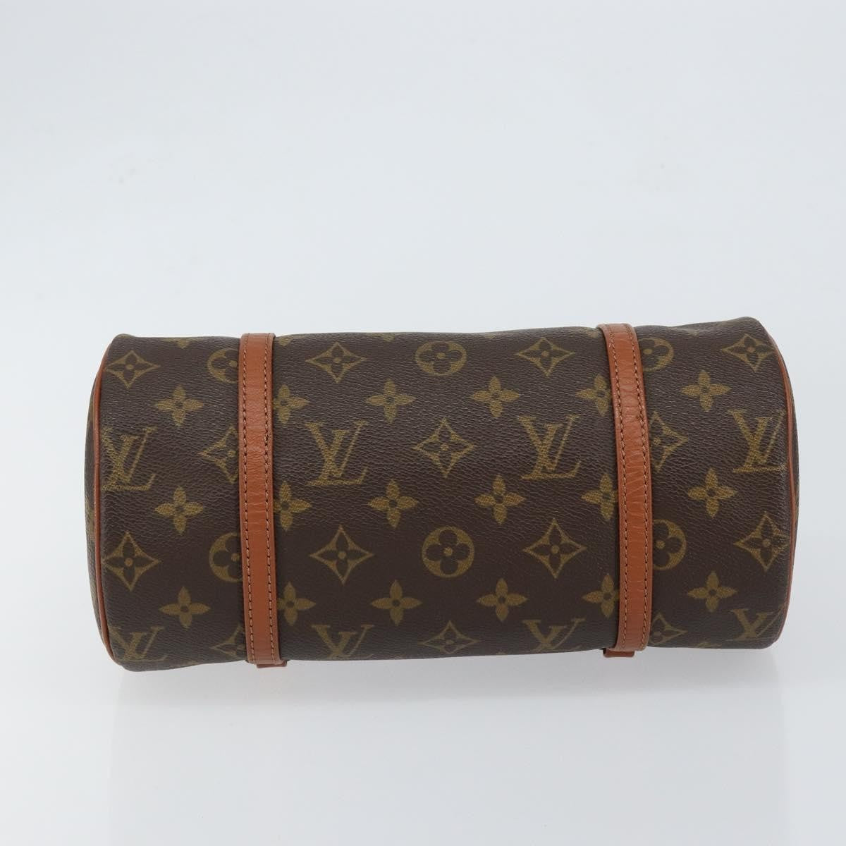 Louis Vuitton Papillon Handbag Monogram Canvas, BROWN, CANVAS, Handbag