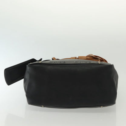 Chloe Vintage Shoulder Bag Leather, BLACK, LEATHER, Shoulder bag