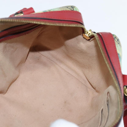 Gucci Convertible Boston Bag Blooms Print GG Coated Canvas, BEIGE, CANVAS, Handbag