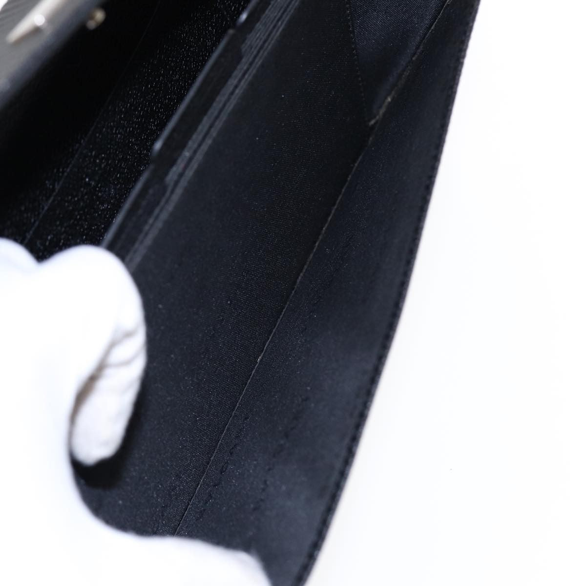 Bvlgari Clutch bag Canvas and Leather, SILVER, CANVAS, Clutche & pouche