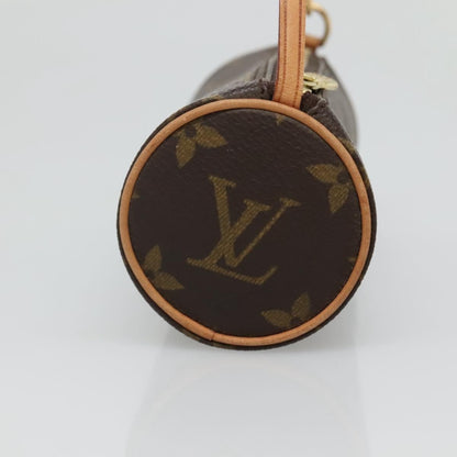 Louis Vuitton Papillon Pochette Monogram Canvas, BROWN, CANVAS, Handbag