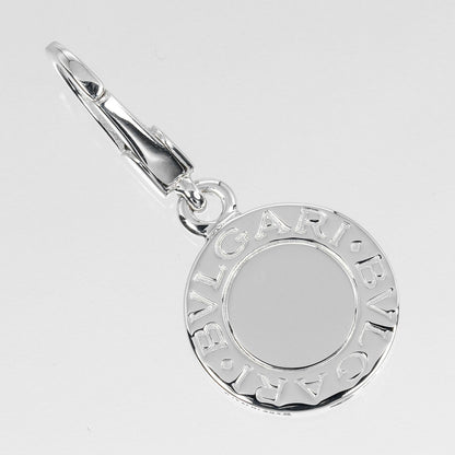 Bvlgari Bvlgari Bvlgari Pendant Charm 18K white gold, SILVER, WHITE_GOLD, Necklace