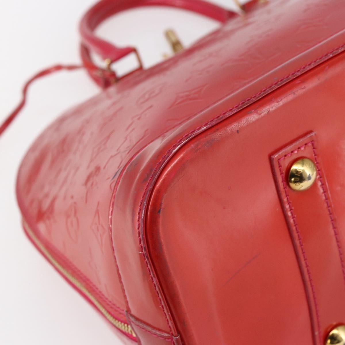 Louis Vuitton Alma Handbag Patent Leather, PINK, PATENT_LEATHER, Handbag