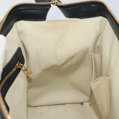 Louis Vuitton Josephine Handbag Mini Lin, BLUE, CANVAS, Handbag