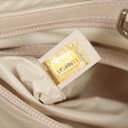 Chanel Coco Cocoon Reversible Tote Quilted Printed Nylon, WHITE, NYLON, Tote bag