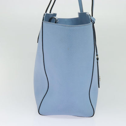 Gucci Swing Tote Leather, BLUE, LEATHER, Tote bag