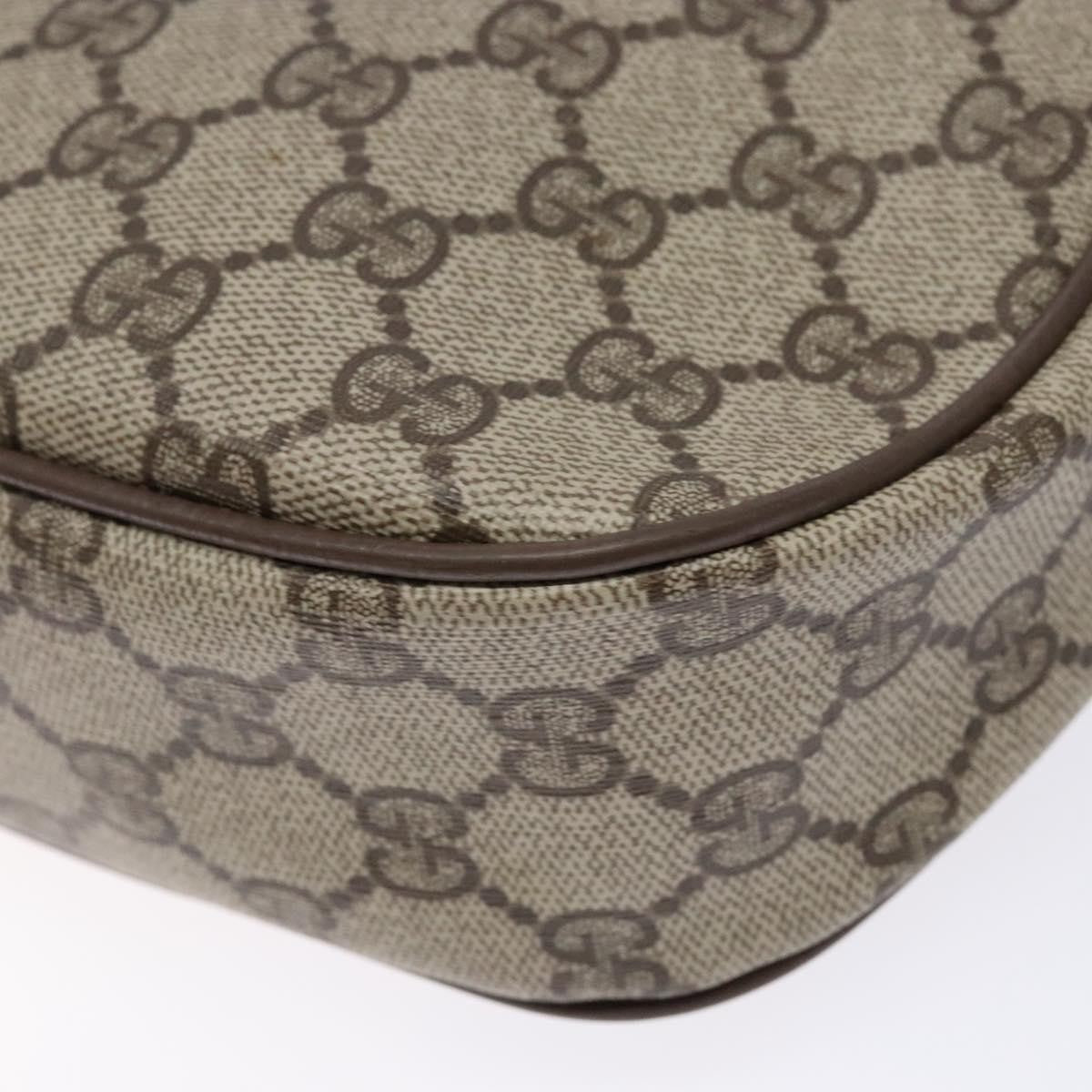 Gucci Sherry line pouch Canvas, BEIGE, PVC, Clutche & pouche