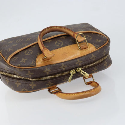 Louis Vuitton Trouville Handbag Monogram Canvas, BROWN, CANVAS, Handbag