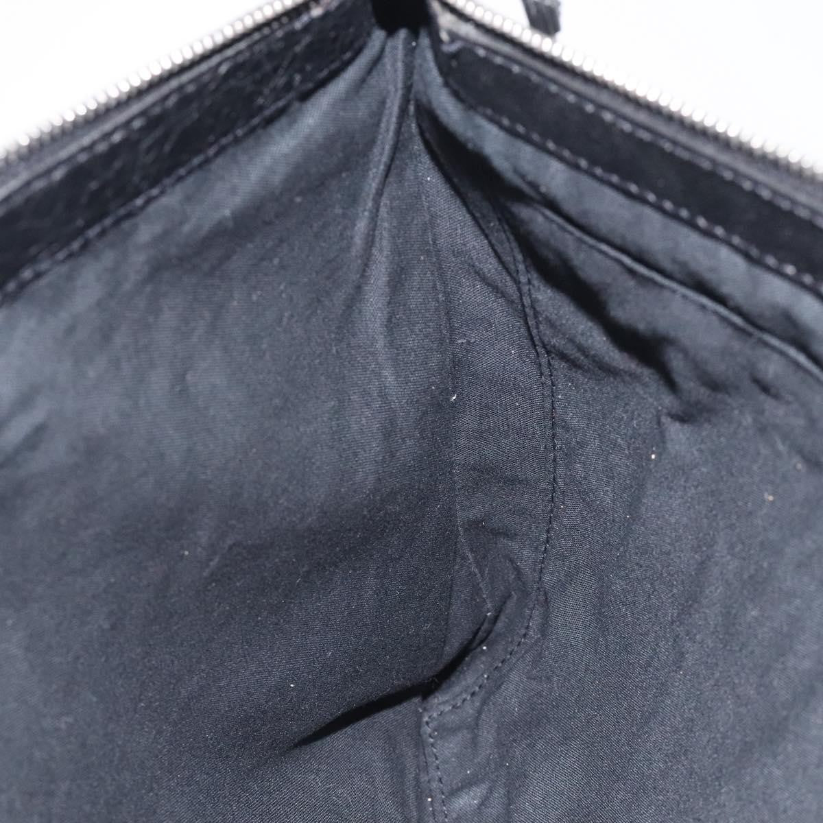 Balenciaga Classic City Clip Pouch Leather, BLACK, LEATHER, Clutche & pouche