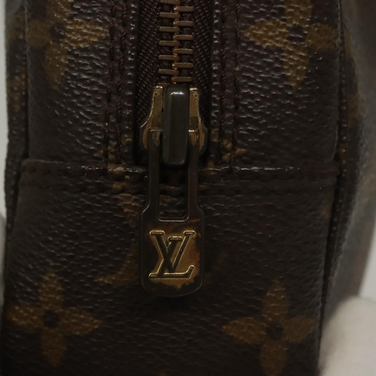 Louis Vuitton Trousse Toilette Monogram Canvas, BROWN, CANVAS, Clutche & pouche