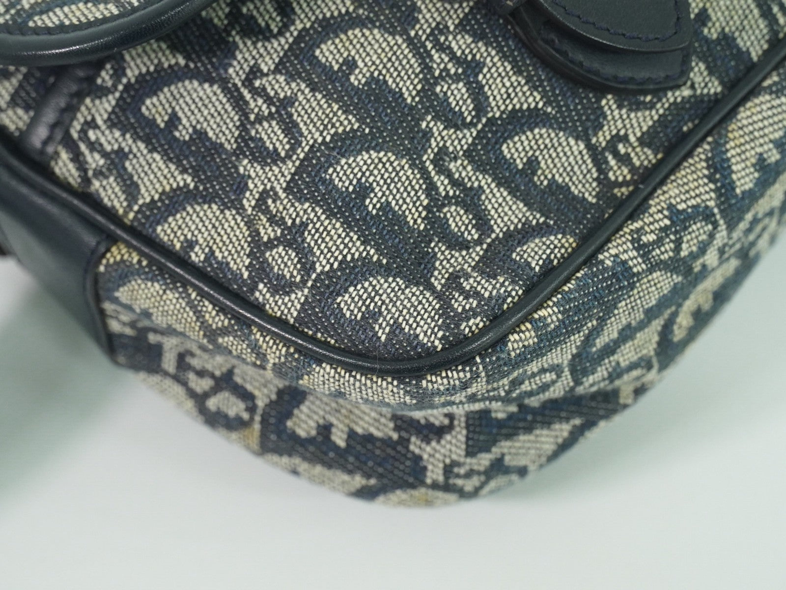 Christian Dior Trotter shoulder bag Canvas, GRAY, CANVAS, Shoulder bag