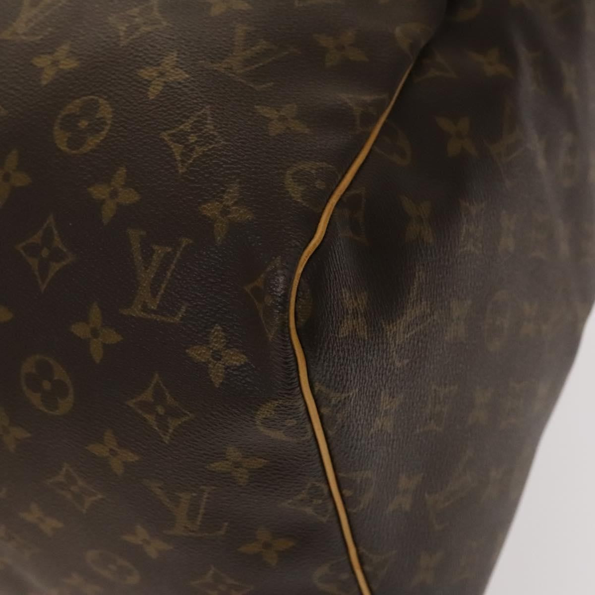 Louis Vuitton Keepall Bag Monogram Canvas, BROWN, CANVAS, Travel bag