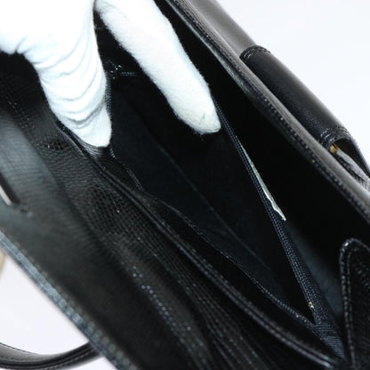 Givenchy Vintage Handbag Leather, BLACK, LEATHER, Handbag