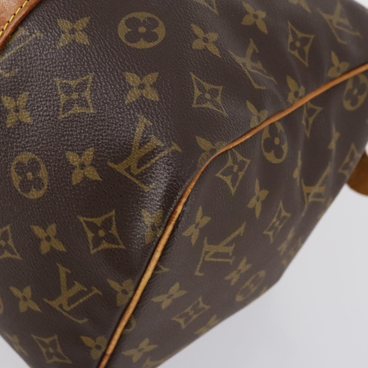 Louis Vuitton Sac Souple Handbag Monogram Canvas, BROWN, CANVAS, Travel bag