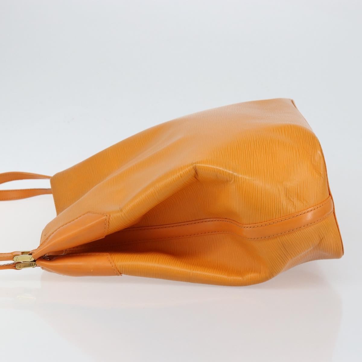 Louis Vuitton Mandara Handbag Epi Leather, ORANGE, LEATHER, Shoulder bag