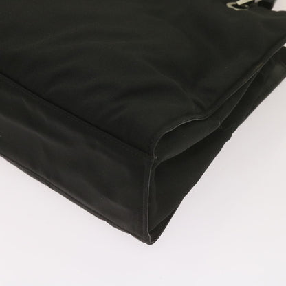 Gucci Bamboo Shopper Tote Canvas, BLACK, CANVAS, Tote bag