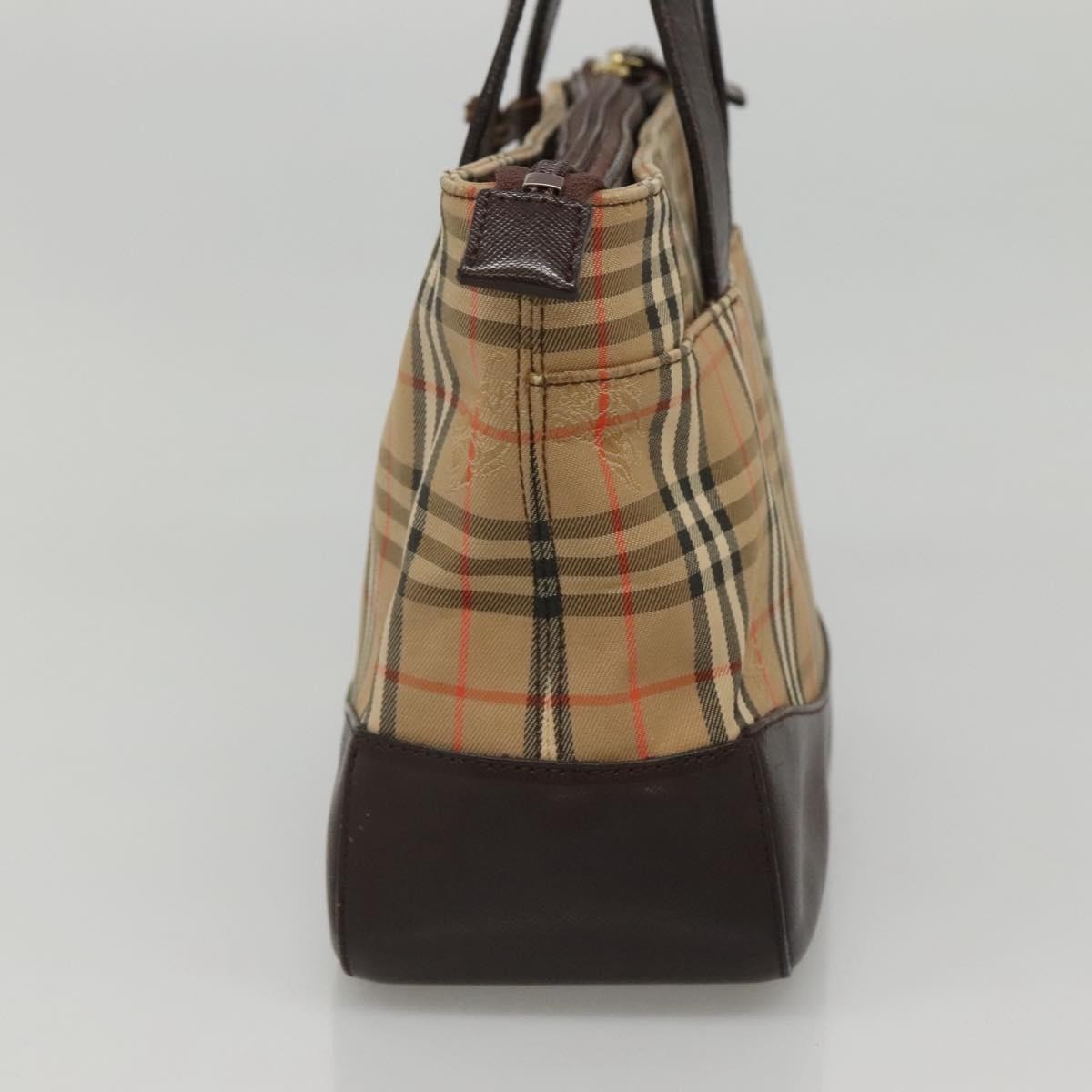 Burberry Nova Check Tote canvas check pattern, BEIGE, CANVAS, Tote bag