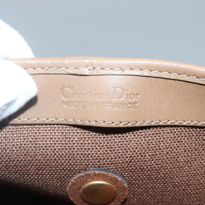 Christian Dior Vintage Honeycomb chain Canvas, BLACK, PVC, Clutche & pouche