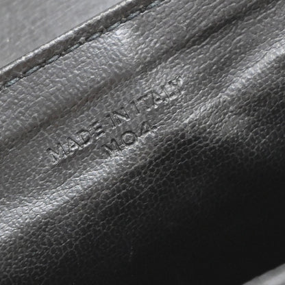 Celine Vintage Shoulder Bag Leather, BLACK, LEATHER, Shoulder bag