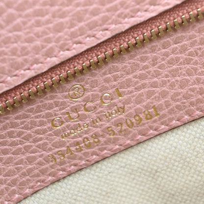 Gucci Swing Tote Leather, GRAY, LEATHER, Tote bag