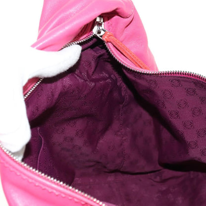 Loewe Anagram Shoulder Bag Leather, PINK, LEATHER, Shoulder bag