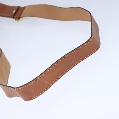 Celine Macadam Shoulder Bag PVC Leather, BROWN, CANVAS, Shoulder bag